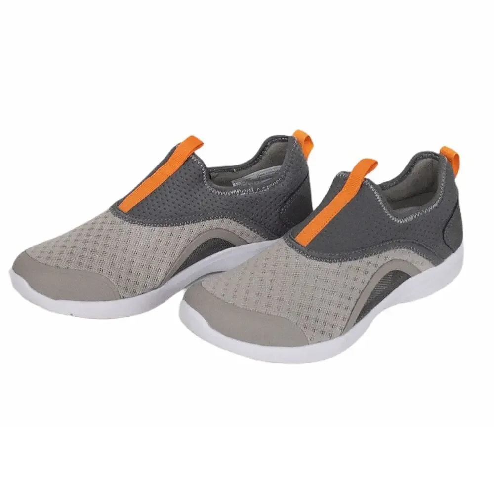 Vionic Gray Yvonne Slip On Arch Support  Sneakers Women's 8.5